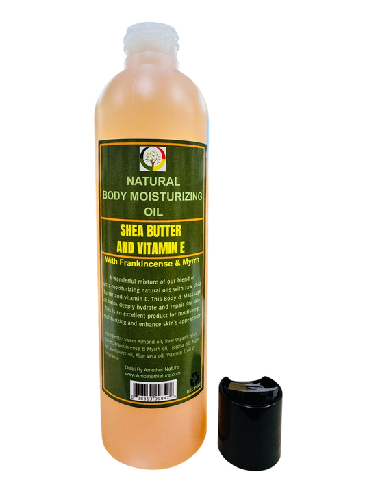 Shea Butter & Vitamin E- Natural Body Moisturizing oil