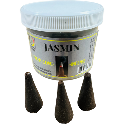Jasmin Cone Incense - Fresh Hand Made