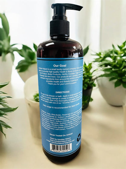 Lavender -Body Wash Infuse with Rosemary & Peppermint Essential oil