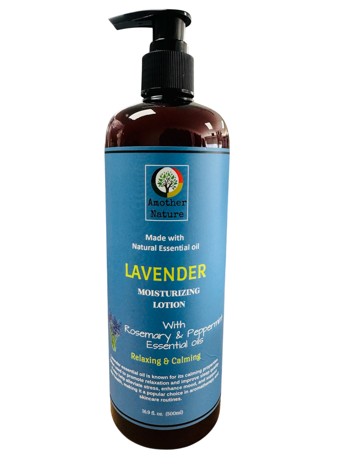 Lavender -Body Lotion Infuse with Rosemary & Peppermint Essential Oil