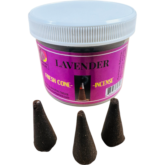 Lavender Cone Incense - Fresh Hand Made