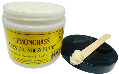 Lemongrass -Organic Shea Butter Whipped