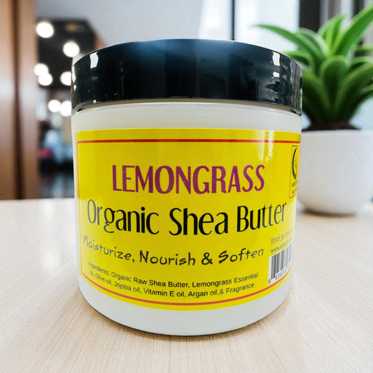 Lemongrass -Organic Shea Butter Whipped
