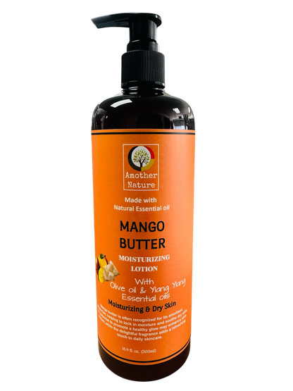 Mango Butter -Body Lotion Infuse with Olive Oil & Ylang Ylang Essential Oil