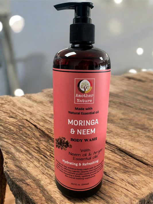 Moringa & Neem -Body Wash Infuse with Argan Natural oil