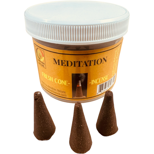 Meditation Cone Incense - Fresh Hand Made