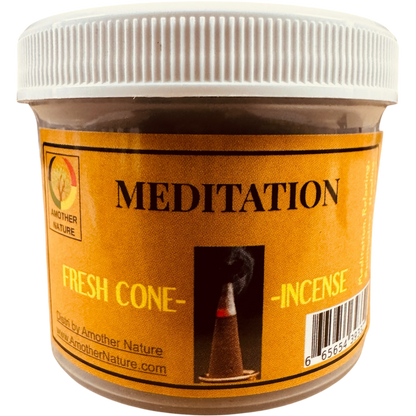 Meditation Cone Incense - Fresh Hand Made