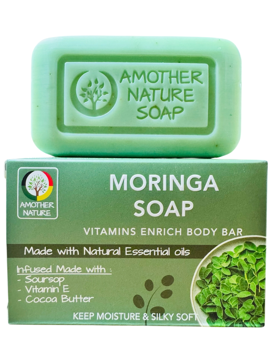 Moringa Soap -Vitamins Enrich Body Bar
