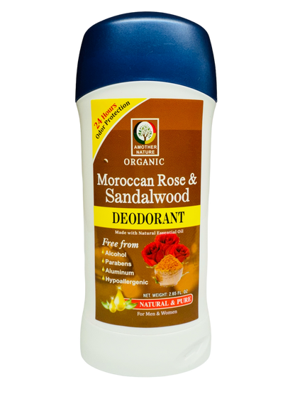 Moroccan Rose with Sandalwood Deodorant Organic