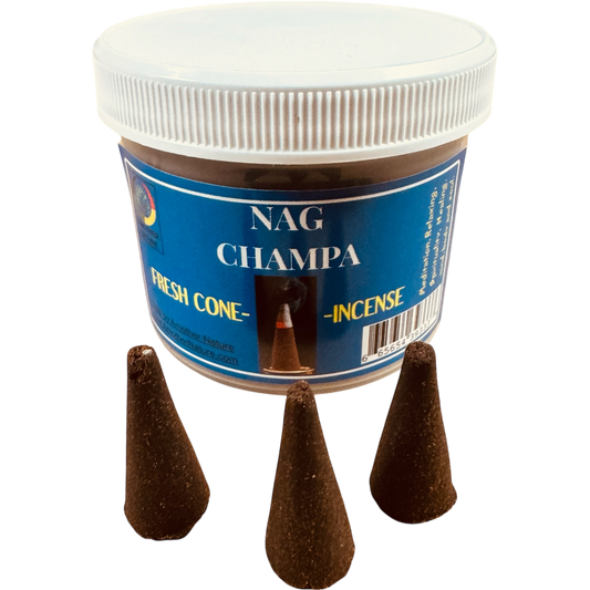 Nag Champa Cone Incense - Fresh Hand Made