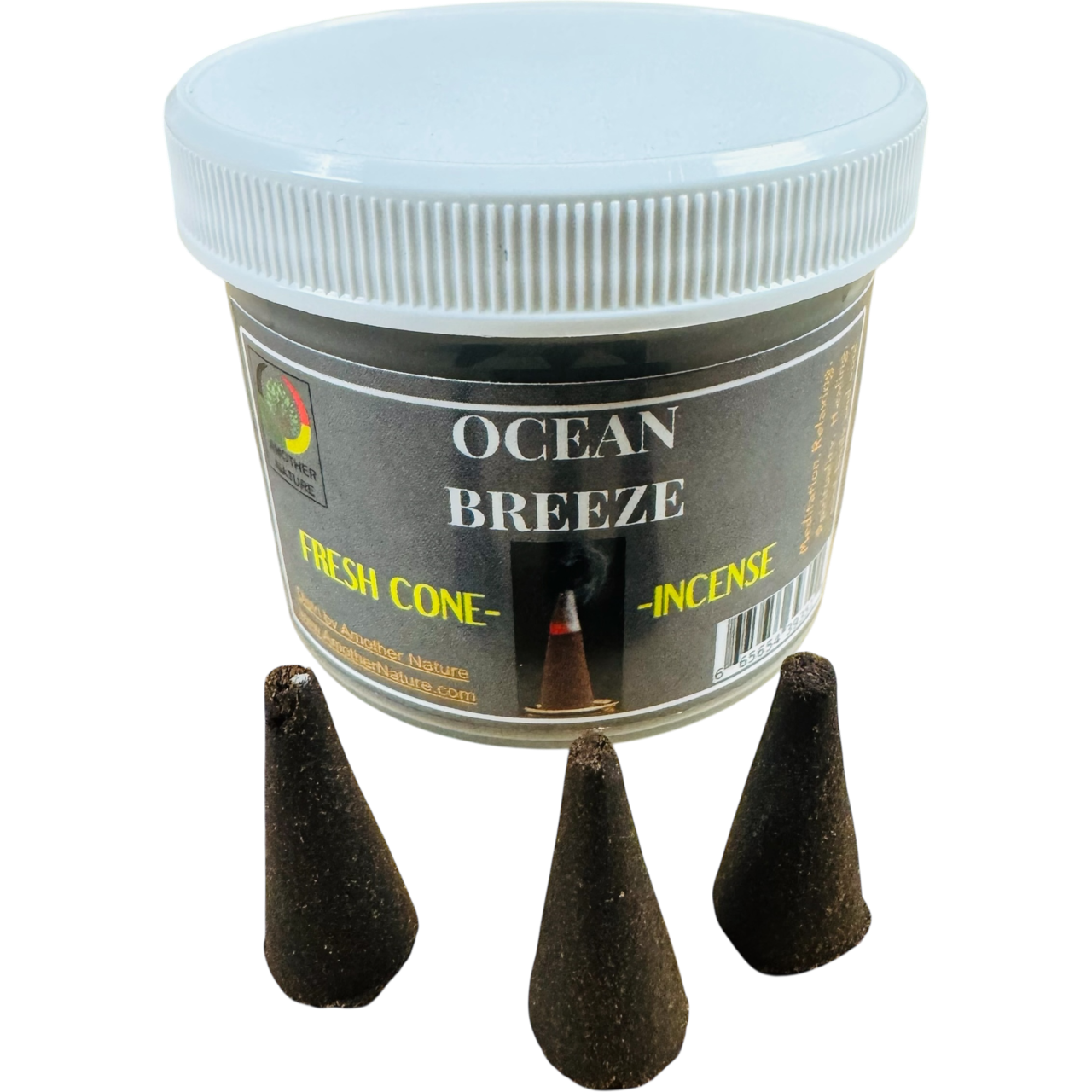 Ocean Breeze Cone Incense = Fresh Hand Made