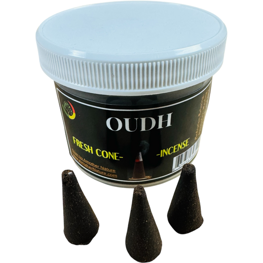 Oudh Cone Incense - Fresh Hand Made