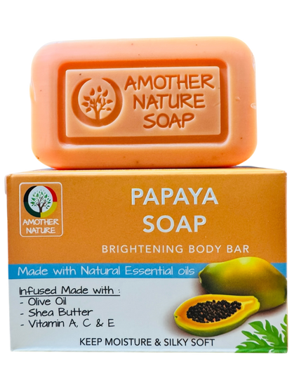 Papaya Soap -Brightening Body Bar