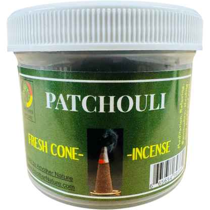 Patchouli Cone Incense - Fresh Hand Made