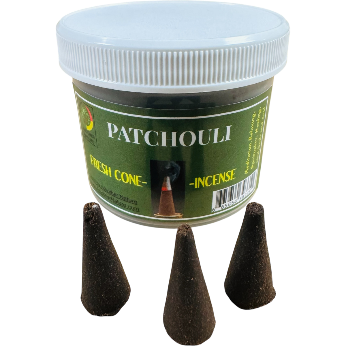 Patchouli Cone Incense - Fresh Hand Made