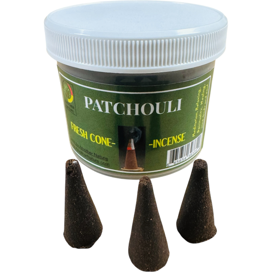 Patchouli Cone Incense - Fresh Hand Made