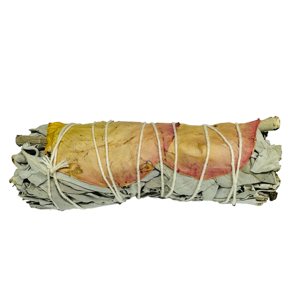 Pink Petal White Sage Smudge -(3 Pieces)