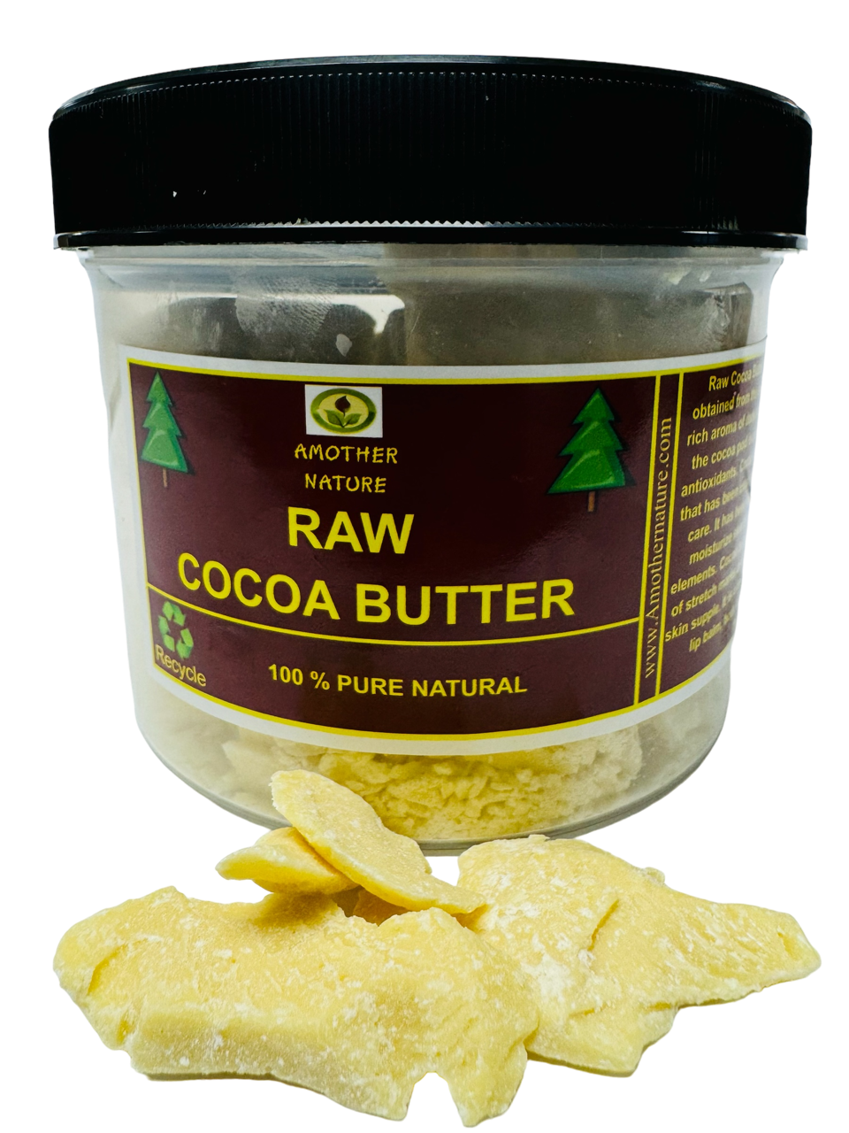 Raw Cocoa Butter - 1 Pounds