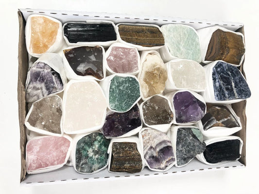 Rough Mixed Quartz -(Flat Box)