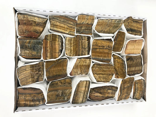 Tiger Eyes Rough -(Flat Box)