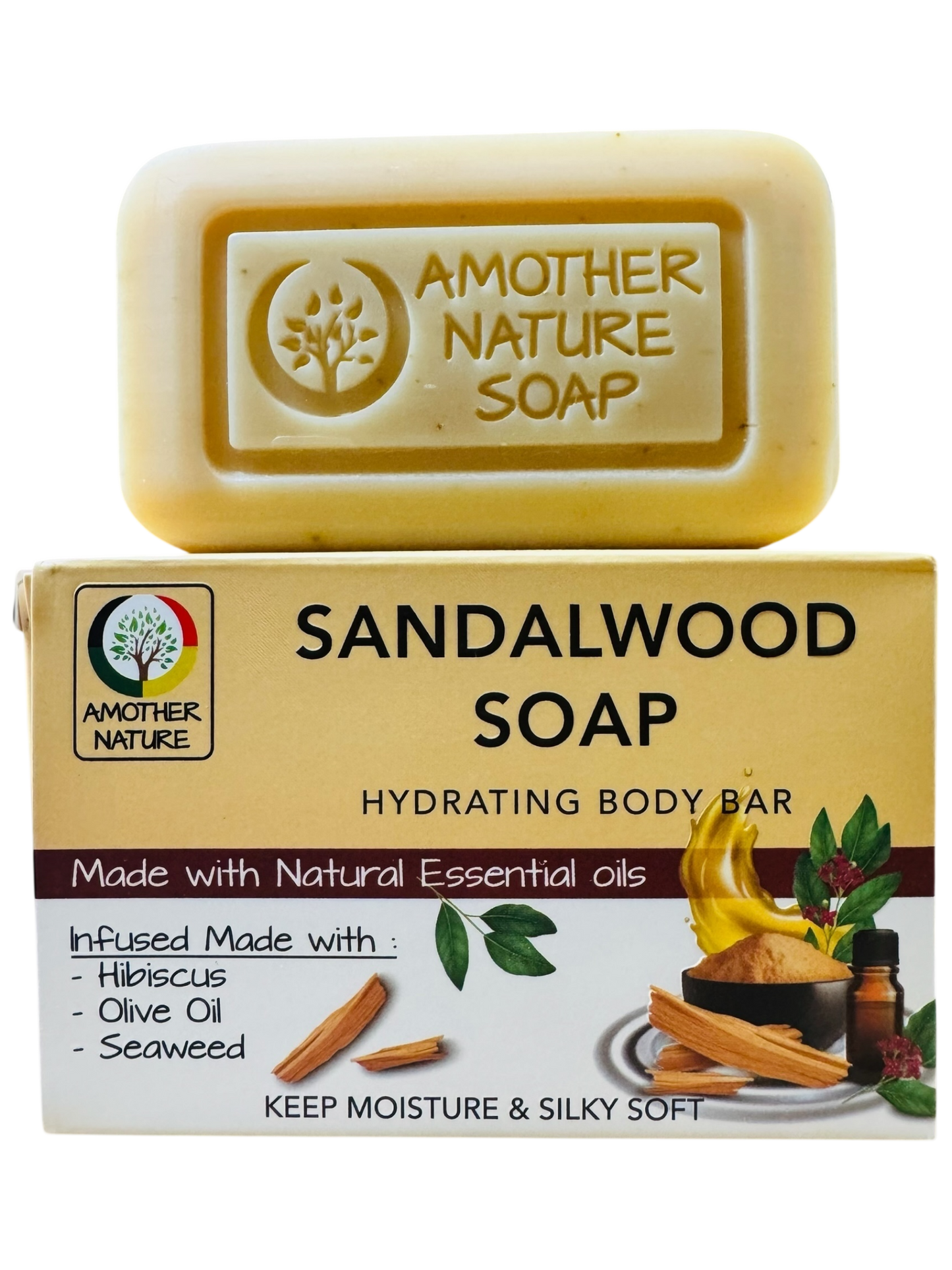 Sandalwood Soap -Hydrating Body Bar