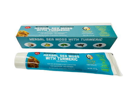 Herbal Sea Moss & Turmeric Toothpaste