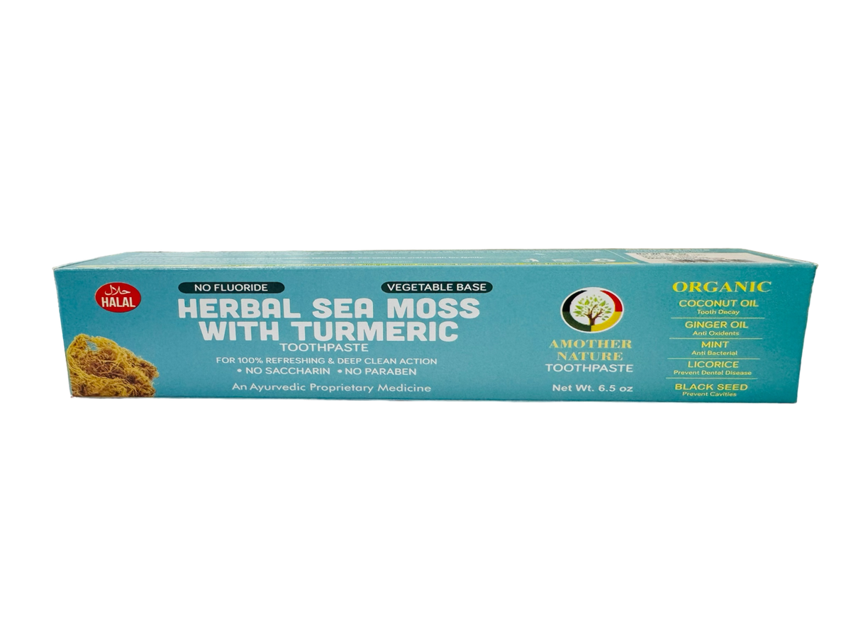 Herbal Sea Moss & Turmeric Toothpaste