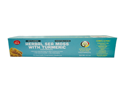 Herbal Sea Moss & Turmeric Toothpaste