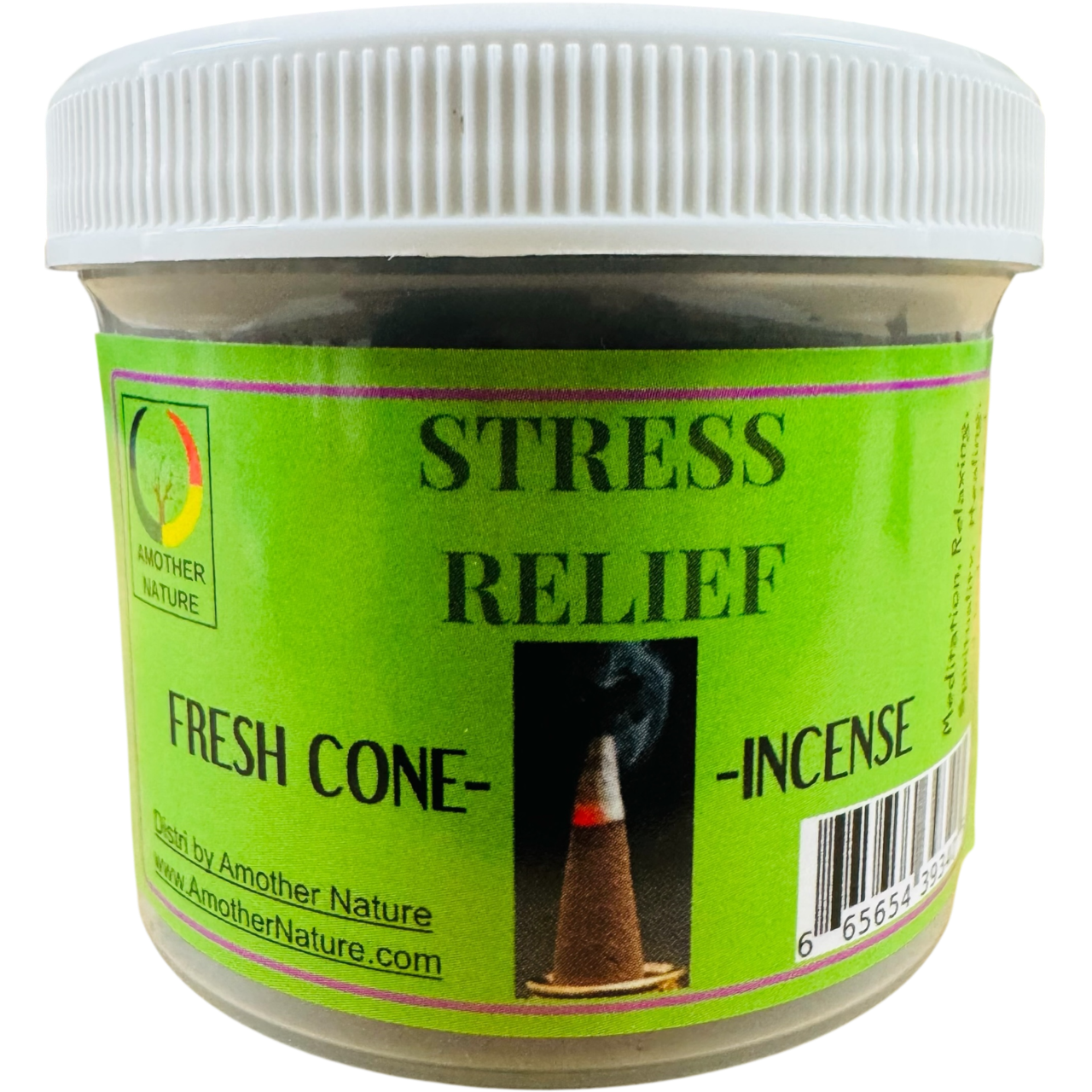 Stress Relief Cone Incense - Fresh Hand Made