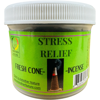Stress Relief Cone Incense - Fresh Hand Made