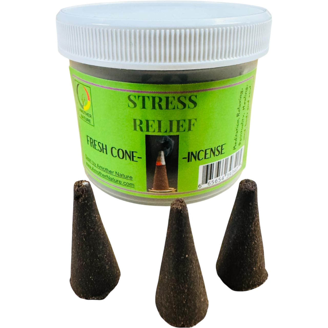 Stress Relief Cone Incense - Fresh Hand Made