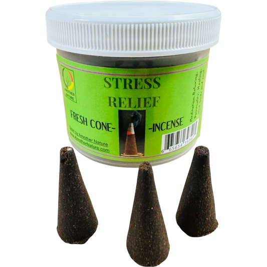 Stress Relief Cone Incense - Fresh Hand Made