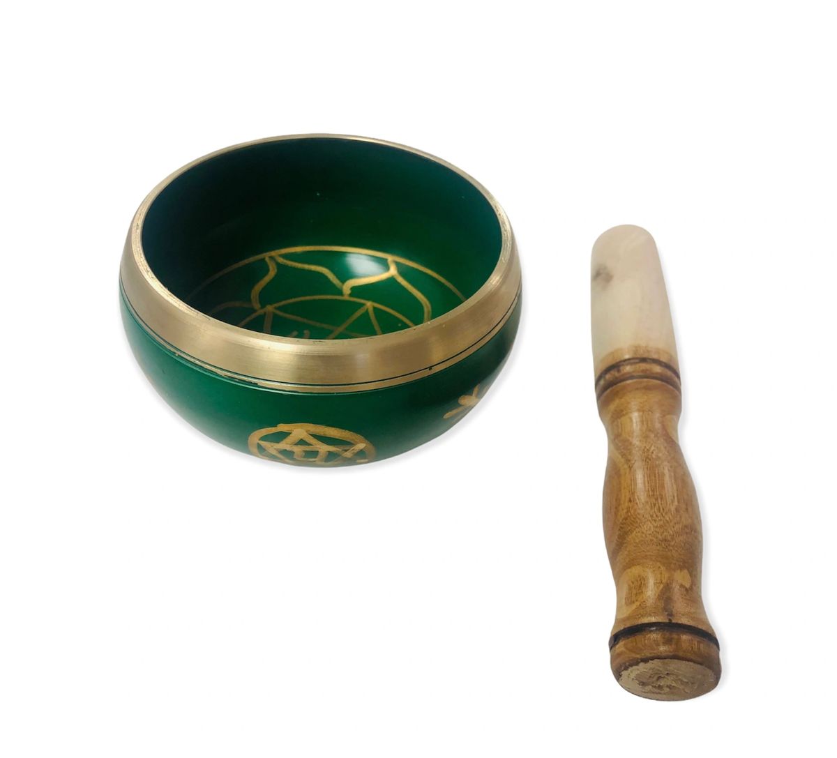 Traditional Singing Bowl Green