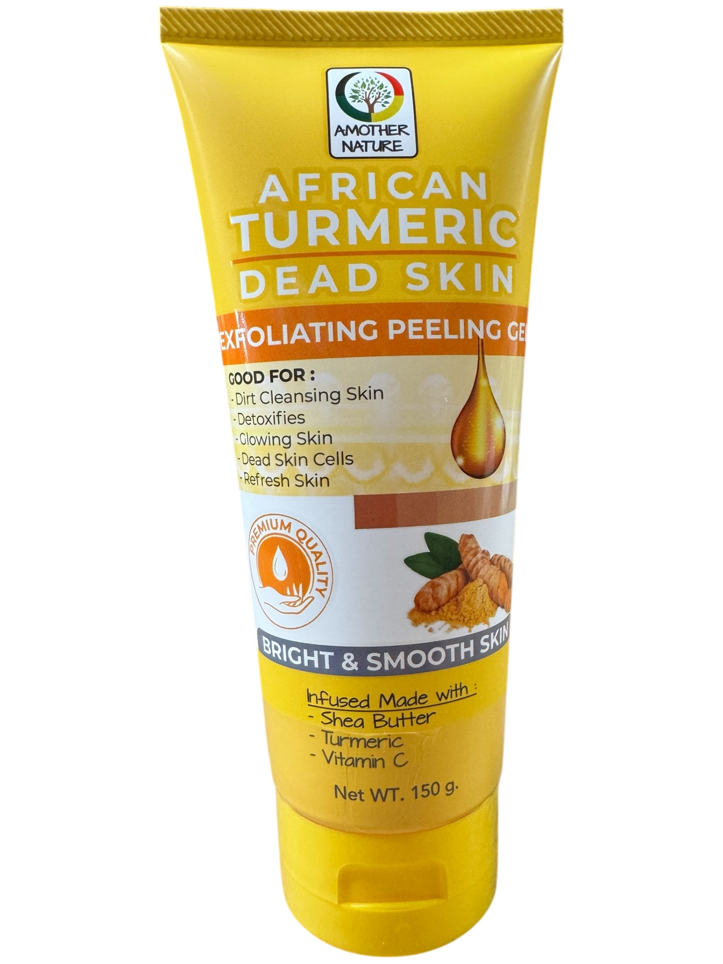 African Turmeric Dead Skin Exfoliating