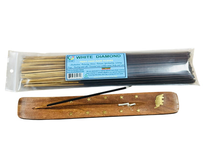 White Diamond Incense - Fresh Hand Made