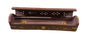 Traditional Incense Burner Coffin Box (Sun Moon Star Brown Color)